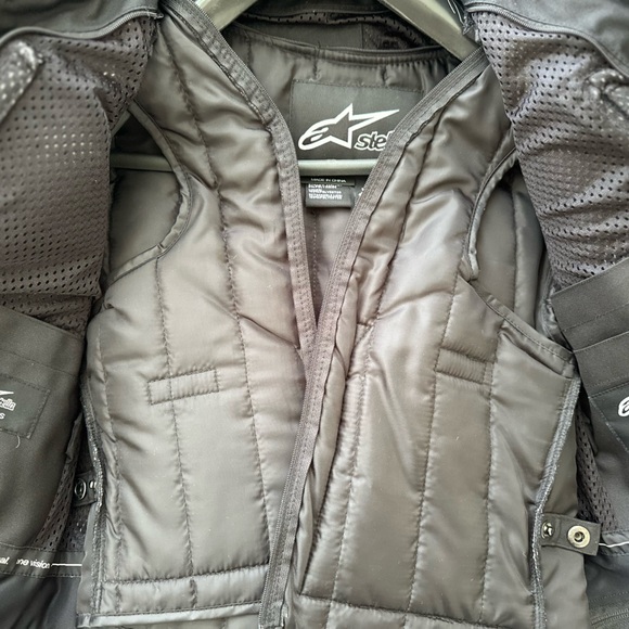 Alpinestar Stella Genuine Leather Motorcycle Jacket Alpinestars - Picture 4 of 4